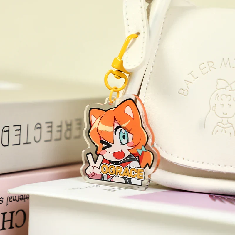 Custom Clear Acrylic Keychains - Image 6