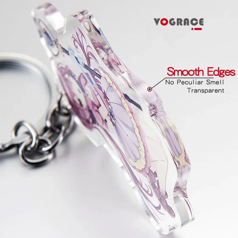 Custom Clear Acrylic Keychains - Image 8