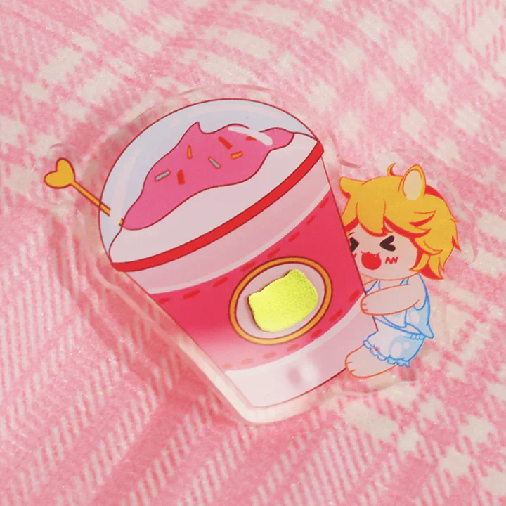 Custom Hot Stamping Acrylic Pins - Image 5