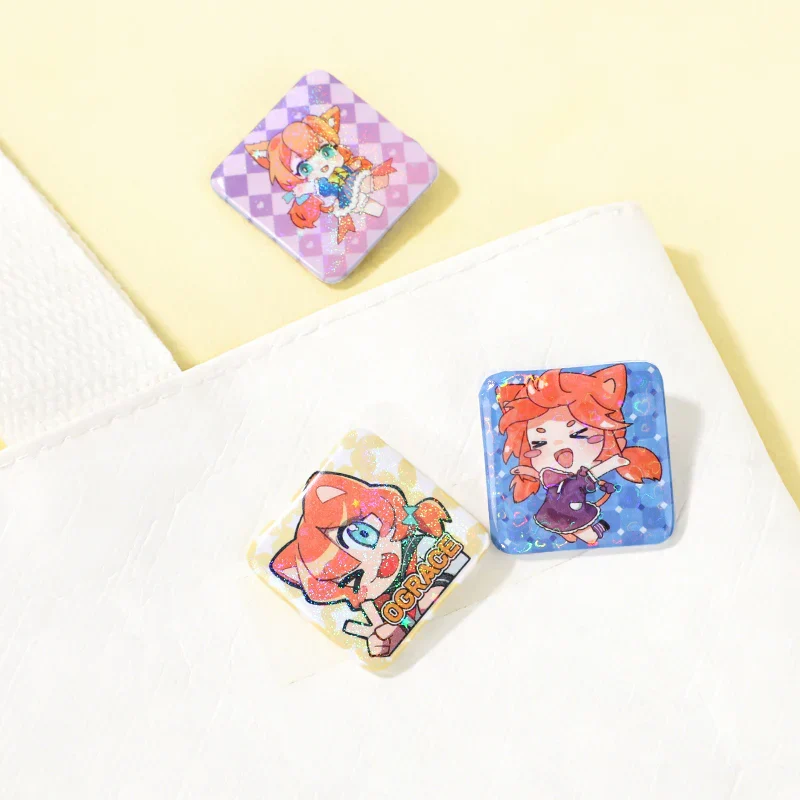 Custom Square Button Pins - Image 4