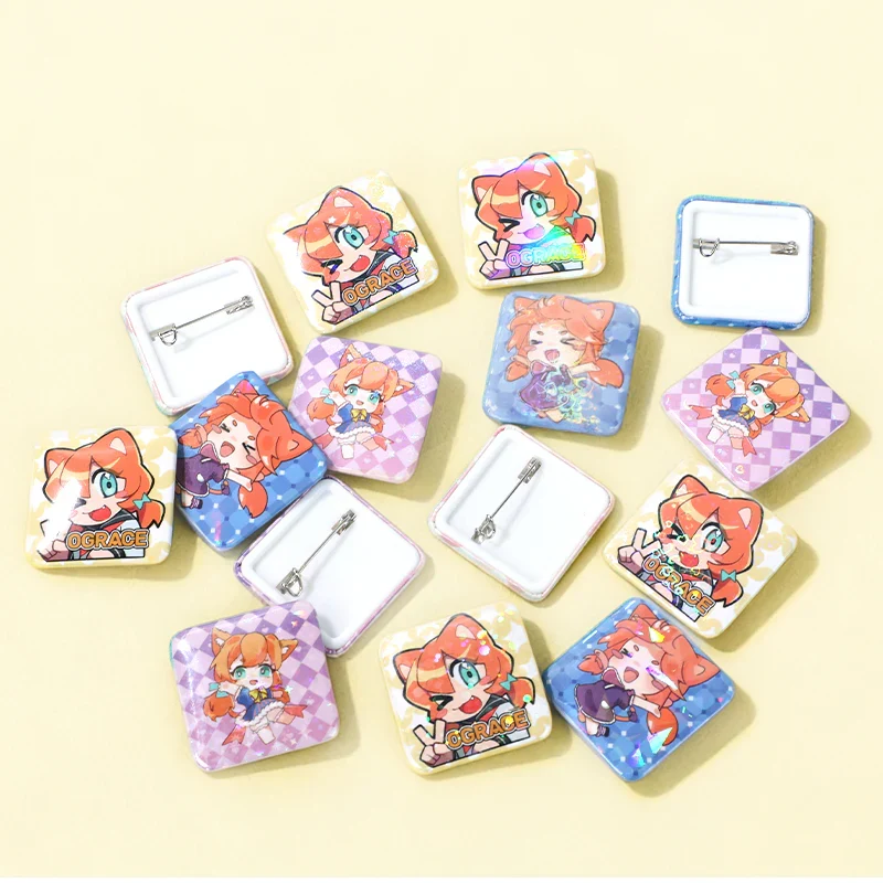 Custom Square Button Pins - Image 6