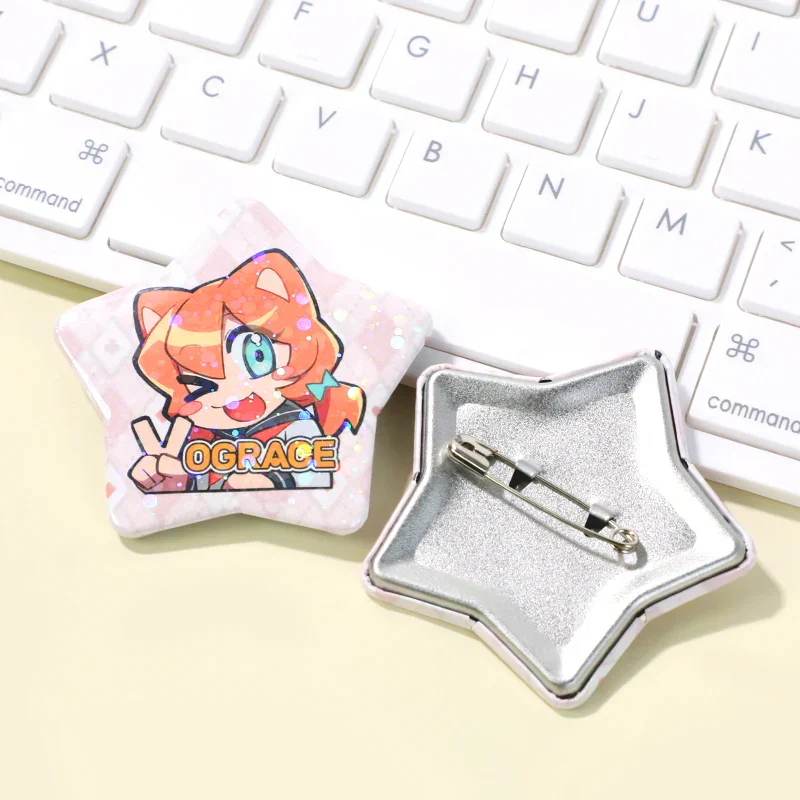 Custom Star Button Pins - Image 4