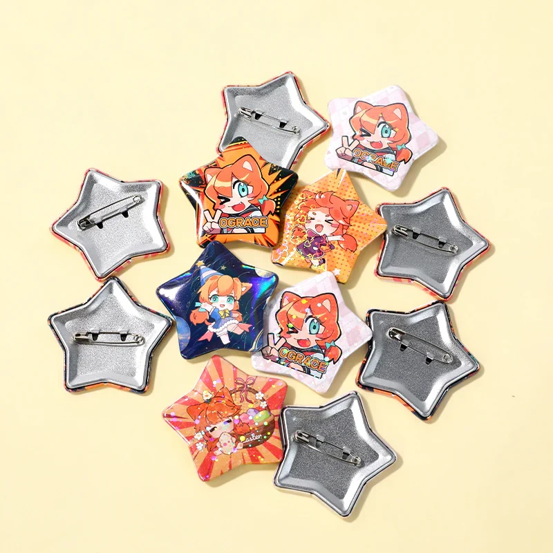 Custom Star Button Pins - Image 5